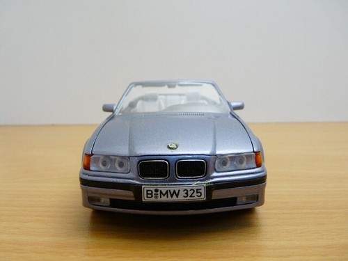 BMW SERIE 3 cabriolet E36 bleu métallic 1/24 320i 325i 318i - Imagen 6 de 9