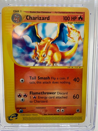 Charizard Non Holo 39/165 2002 Expedition Set CGC 8.5 Pokemon TCG - Picture 4 of 6