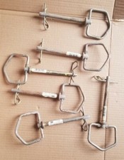 QTY-6 SPEECO S071010C 3/8 X 4-1/4 FORGED HITCH PIN / Clip 3/8 USED 6 PCS