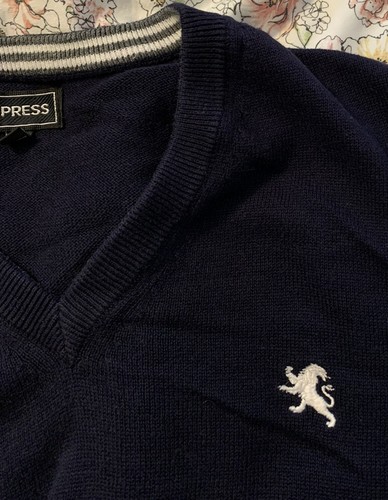 Express Pullover mit V-Ausschnitt - Blau - Large - Bild 3 von 6