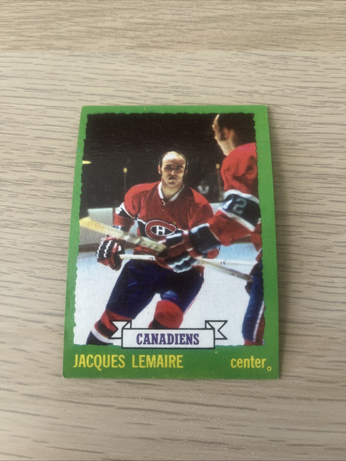 1973-74 Topps HOCKEY #56 JACQUES LeMAIRE VG HOF MONTREAL CANADIENS