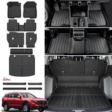 Floor Mats Cargo Mat Set for Honda CRV 2026 2025 2024 2023 Car Mat Accessorie...