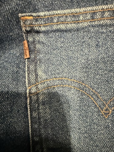 Vintage 90s Levi's 540 Jeans Orange Tab Mens 44x30 Baggy Flex Denim... USA - Picture 5 of 9