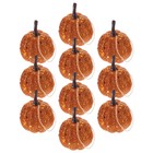 10 Pcs Fake Pumpkins Decorative Ornaments Artificial Decorations