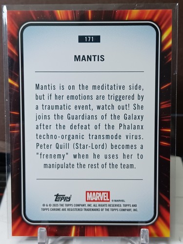 2025 TOPPS CHROME MARVEL SAPPHIRE BASE CARDS (scegli la carta) quasi nuove FINE IL TUO SET! - Foto 149 di 179