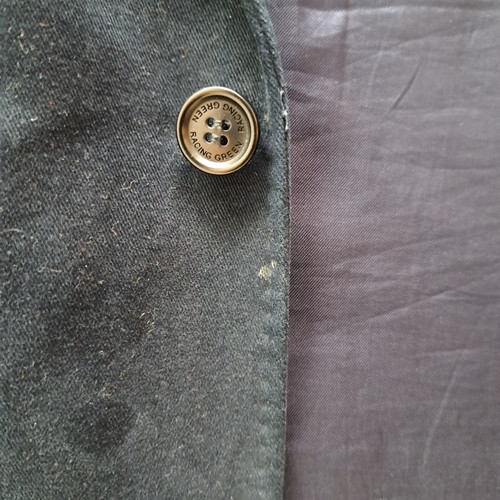Racing Green Navy Jacket Pure Cotton Broken Button 44" Chest - Picture 4 of 7
