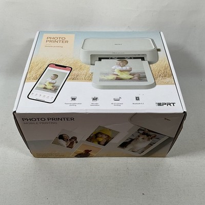 HPRT CP4100 4x6 Instant Photo Printer - Portable Phone Picture Printer Beige