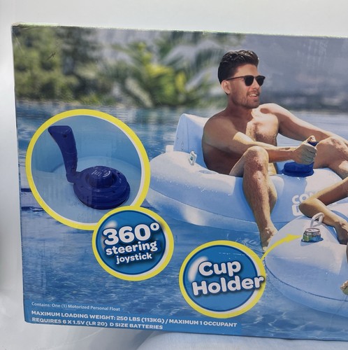 Motorized Pool Float - includes Motorized Propeller 360º Operation New Bent Box - Bild 4 von 14