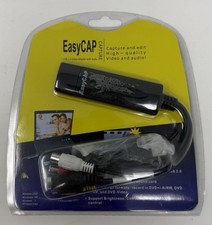 EasyCAP USB 2.0 Video Capture Adapter w/ Audio RCA S-Video DC60 New Sealed