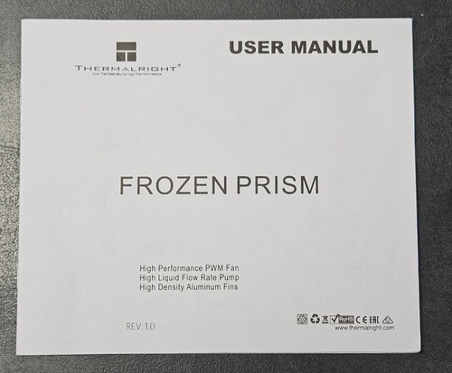 Thermalright Frozen Prism 360 Black Raffreddamento Liquido CPU con ventola PWM - Afbeelding 16 van 16