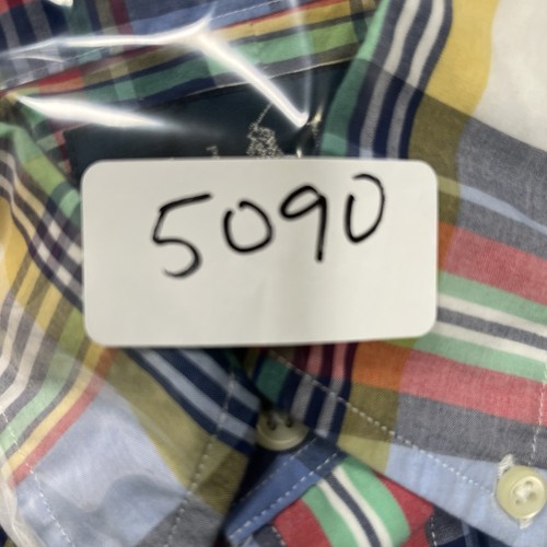 Polo Ralph Lauren Herren L Classic Fit Mehrfarbig Kariert Langarm Hemd mit Knöpfen - Bild 7 von 7