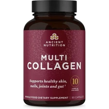 Ancient Nutrition Collagen Hydrolyzed Multi Collagen Supplement, 90 Capsules