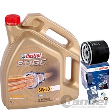 BOSCH &Ouml;LFILTER F026407176+CASTROL C3 5W30 f&uuml;r MERCEDES A B KLASSE 176 246 CITAN