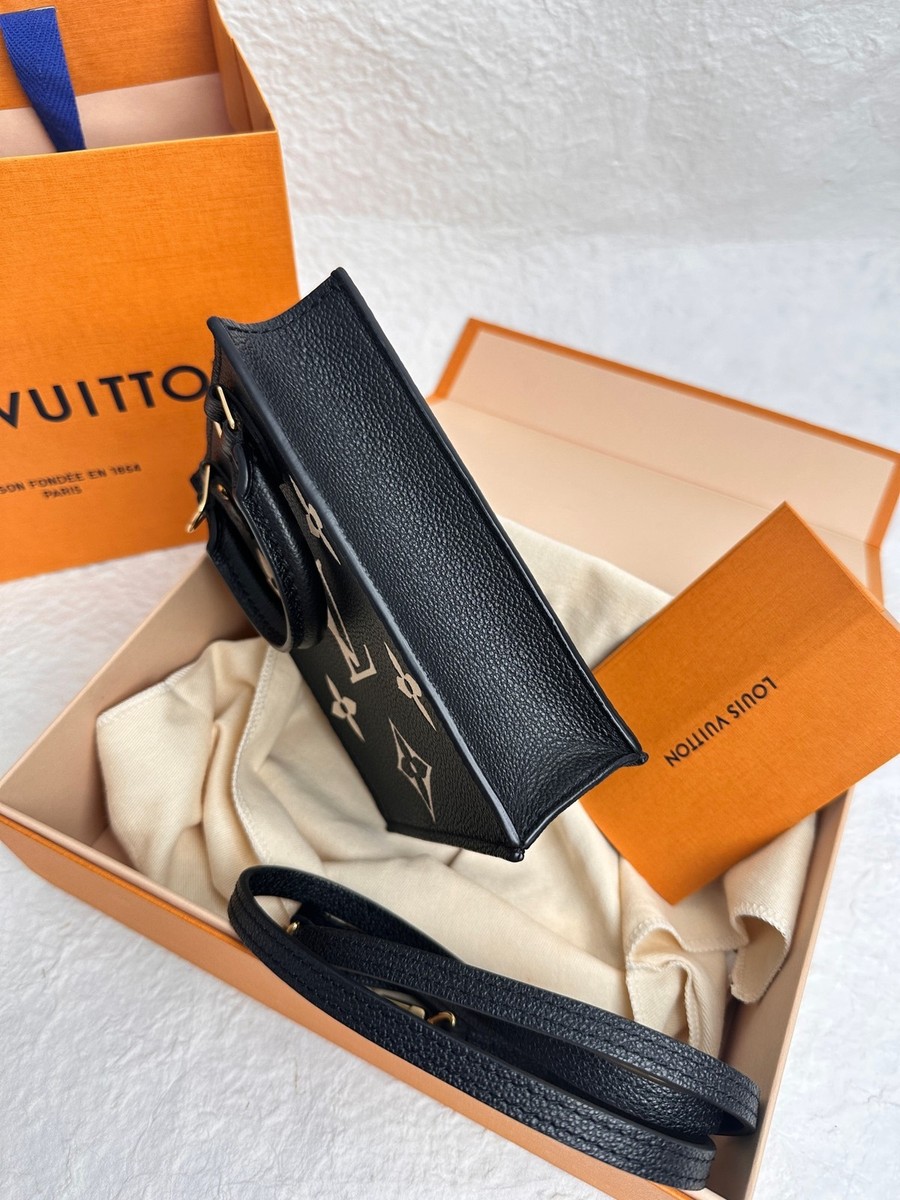 Louis Vuitton Black White Printed Mini Shoulder Bag For Women | eBay
