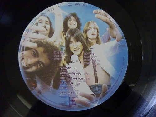 Journey Captured CBS/Sony 40AP 2001~2 Japan VINYL LP OBI - Bild 3 von 3