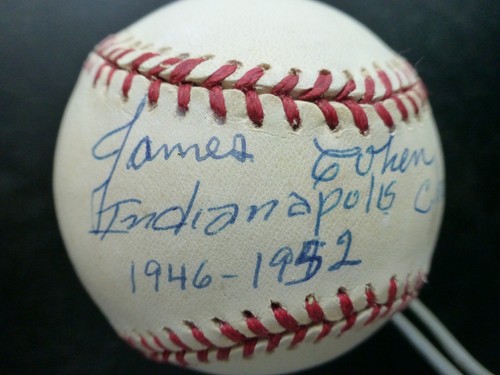 Jim Cohen (Negro League) Signed National League Baseball with Case & COA - Picture 2 of 5