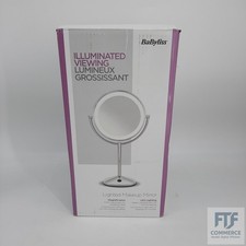 BaByliss 9436E LED Makeup Spiegel im Chrom-Design, beleuchtet, doppelseitig, 10-