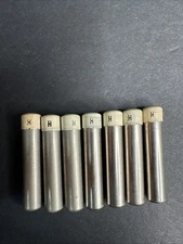 Lot Vintage DIETZGEN ? Compass Drafting H Lead Metal Tube Container READ