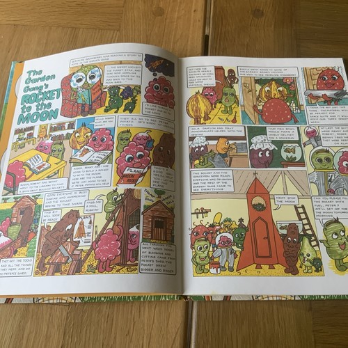Meet The Garden Gang Jayne Fisher vintage Ladybird First Edition large book VG - Picture 8 of 10