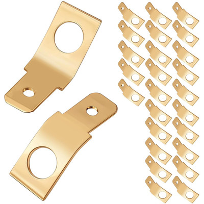 25Pcs Solderless Wire Connectors Non-Insulated Male to Male Electrical Adapter
