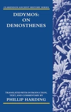 HARDING - DIDYMOS ON DEMOSTHENES CAHS C C - New hardback or cased book - X555z