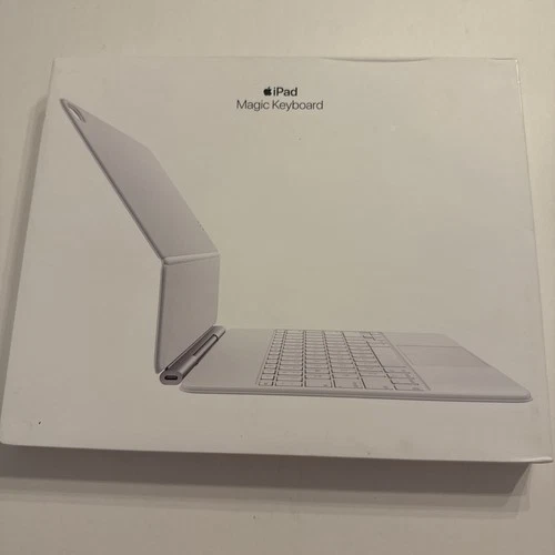 Open Apple - Magic Keyboard for iPad Air 13-inch (M3) - White - MDFW4LL/A