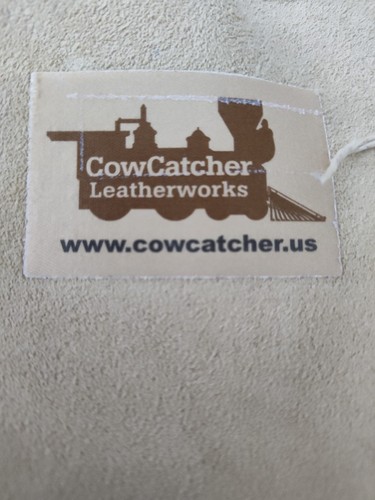 Cow Catcher LeatherWorks Adult Size Vest  with some Y Guides Patches - Picture 4 of 18