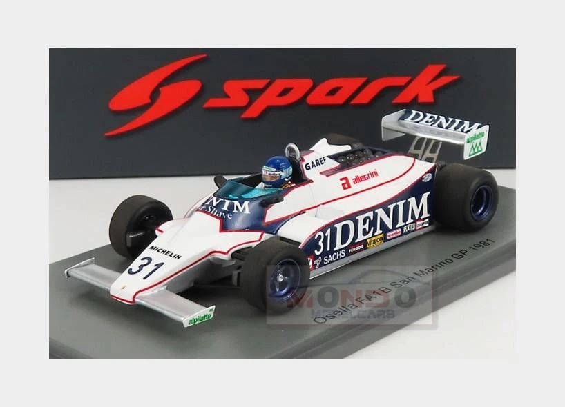 SPARK 1/43 - OSELLA FA1B - GP SAN Marino 1981 (M