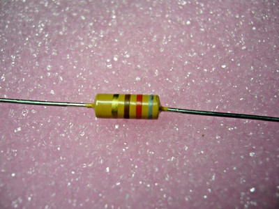 ISKRA Resistor 820 Ohm  0.5W  Marshall VOX Hiwatt   ORIGINAL SIZE