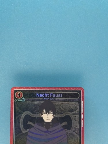 Union Arena CCG Black Clover Nacht Faust BCV-1-079 Super Rare - Bild 2 von 4