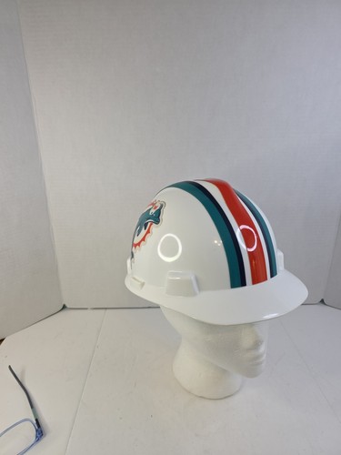NFL Miami Dolphins Hard Hat Adjustable 1997 VTG Logo V-GARD Construction Hat - Picture 11 of 24