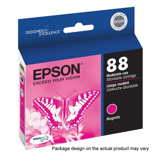 Original Epson 88 Tinte Magenta TO883 CX4400/4450/7400/7450/N10, 11/NX100