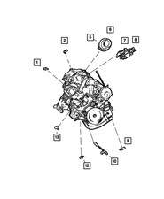 Genuine Mopar Map Sensor 56041018AD