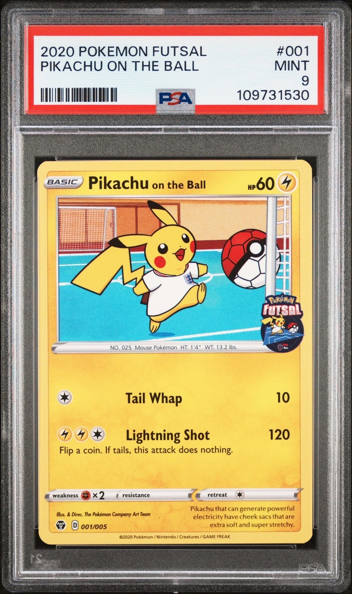 Pikachu on the Ball ポケモンカード Pikachu on the Ball - (Pokemon Futsal) 001/005 Miscellaneous