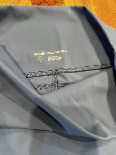 Konvolut 3 große Aerie Chill Play Move Fahrradshorts, blau 16", grün und creme 18" - Bild 5 von 13