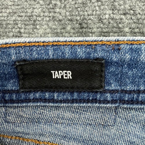 Revtown Jeans Herren 32x30 (Passform 33x28) Tapered Selvedge Decade Denim Baumwolle Leinen - Bild 4 von 15