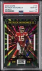 2023 PANINI SCORE SPOKES #119 PATRICK MAHOMES II 74/115 PSA 10