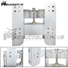 Adjustable 4" Aluminum Jack Plate Outboard Replace For JPL4400 Boat