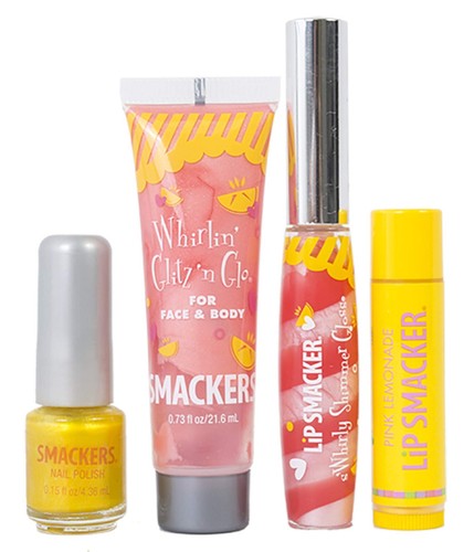 Lip Smacker Pink Lemonade Glam Bag Make-up Set für Mädchen | Lippenbalsam, Lipgloss, - Bild 2 von 3