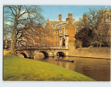 Postcard Wren's Bridge St. John's College Cambridge England