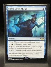 2024 Magic Outlaws Of Thunder Junction - #75 Three Steps Ahead Regular - NM