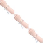 Set of 3 Hochzeit Schmuck Hochzeitsaccessoires Braut Handgelenkblume