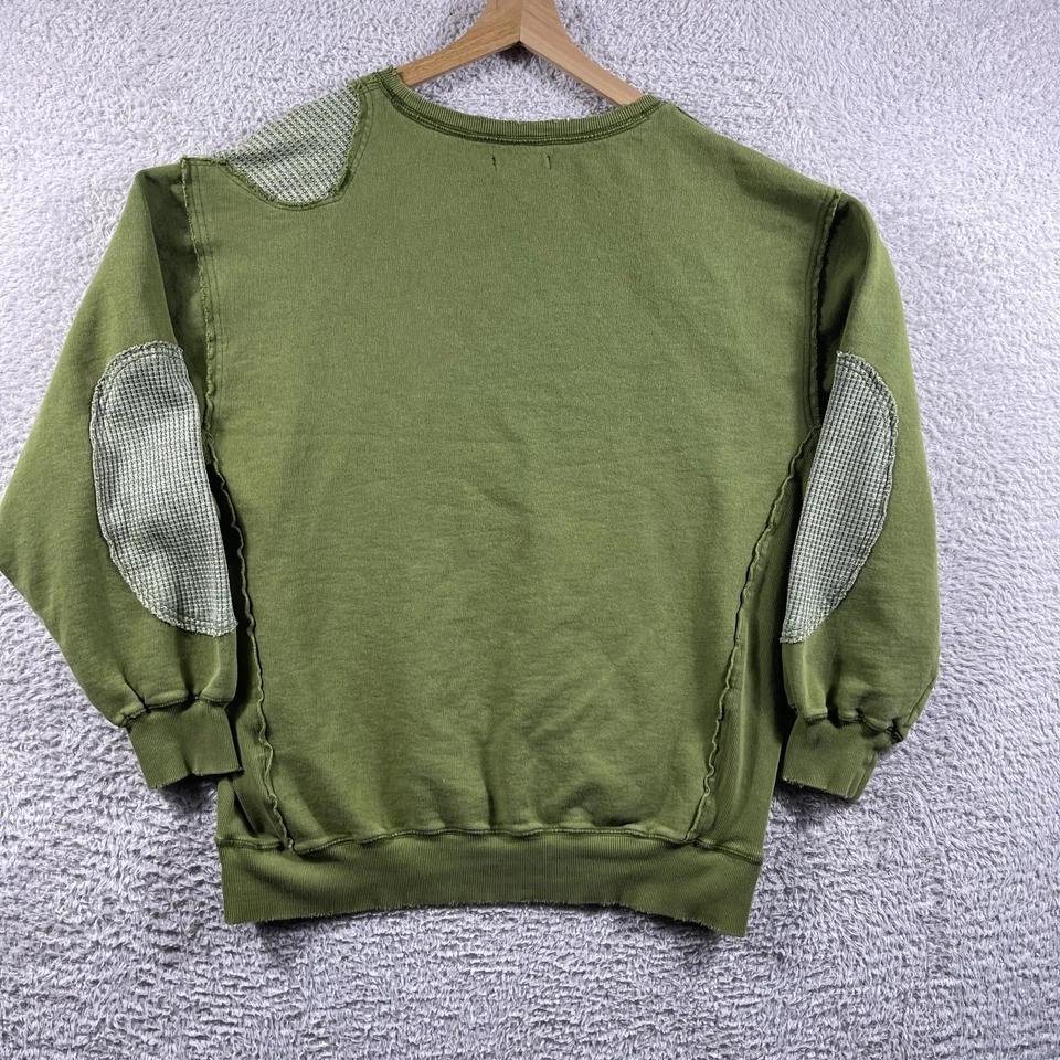 Sudadera Térmica Free People Waves Para Mujer Pequeña Verde De Gran Tamaño We The Boho Foto 2 de 4