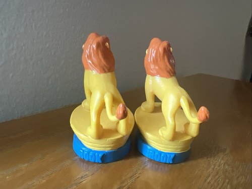 2 Vintage Collector's Edition Disney Schach handbemalt ROOK Mufasa König der Löwen 04 - Bild 2 von 3