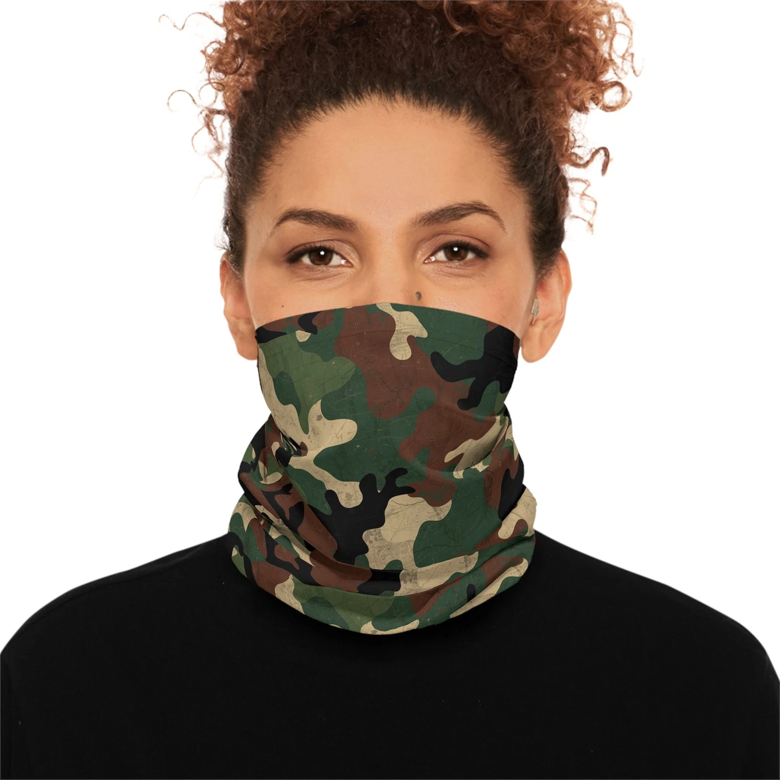 Camo Neck Gaiter for Men | Hunting & Fishing| Outdoor Face Cover| Fall & Winter