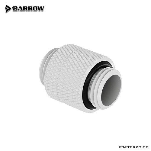 Barrow Double Male Thread Fitting 360 Degree Rotation TBX2D-02 - 第 3/5 張圖片
