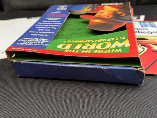 Rare 1998 Where in the World is Carmen Sandiego Spy Game Geography PC CD ROM - Picture 20 of 21