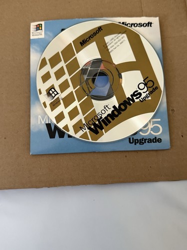 Microsoft Windows 95 Upgrade CD-ROM Edition – Complete in Box w/ Manual & CD Key - Picture 2 of 3