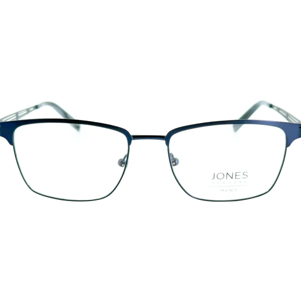 Jones New York VJOM372 Mens Metal Eyeglass Frame Navy 53-17 - Image 3 of 4
