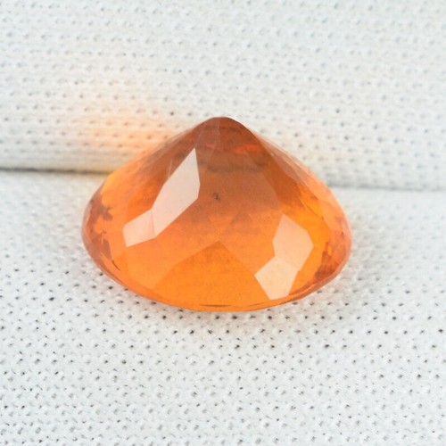 2.03 ct BEST GRADE LUSTROUS MEXICO - ORANGE - NATURAL FIRE OPAL OVAL GEMS DL - Picture 2 of 2